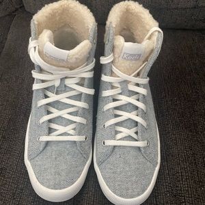 Keds fur high tops
